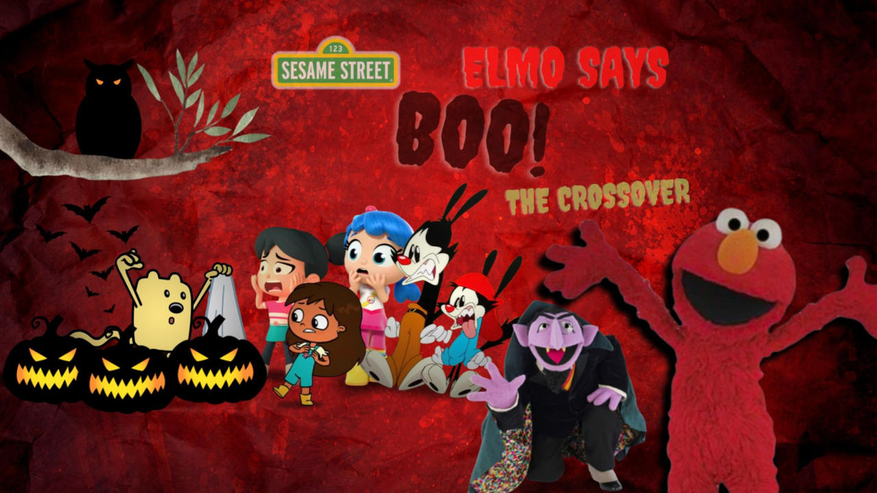 Sesame Street: Elmo Says Boo! The Crossover by TheCreativeguy624 on ...