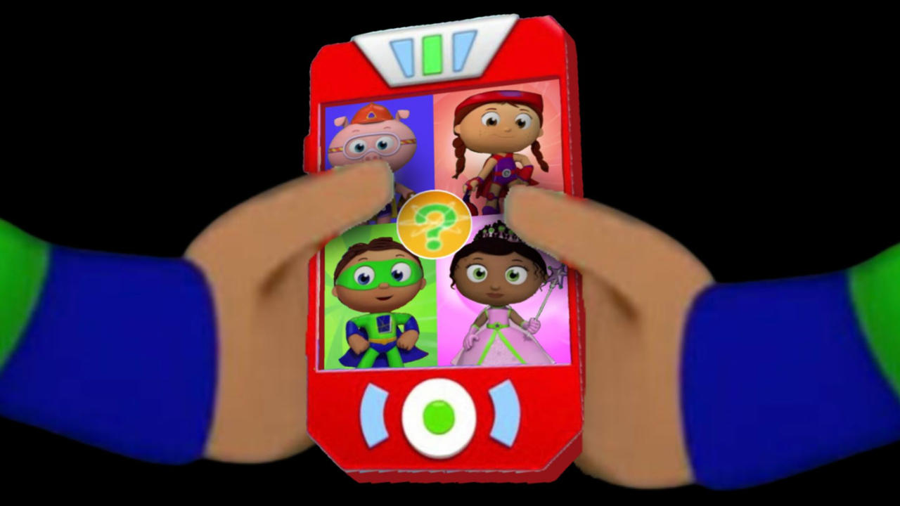 Super Why Holding Super Duper Computer #70 by TheCreativeguy624 on ...