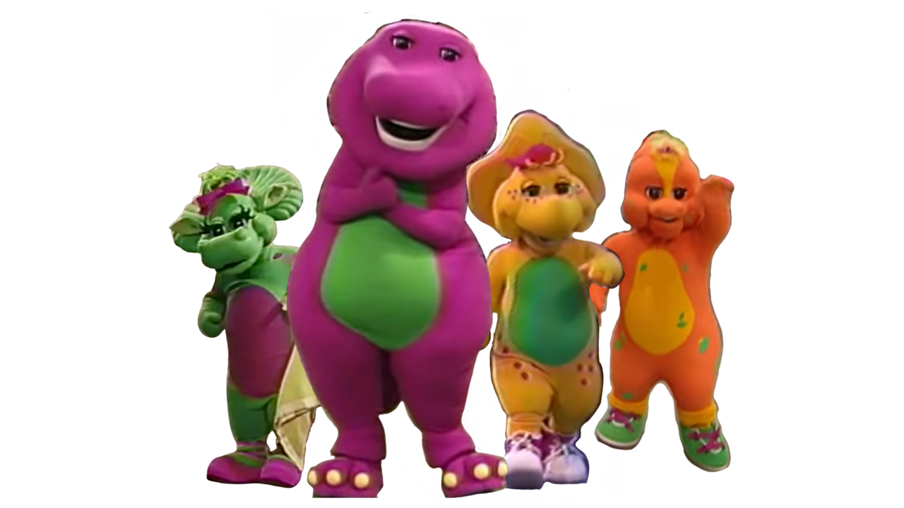 Barney, BJ, Baby Bop, and Riff by TheCreativeguy624 on DeviantArt