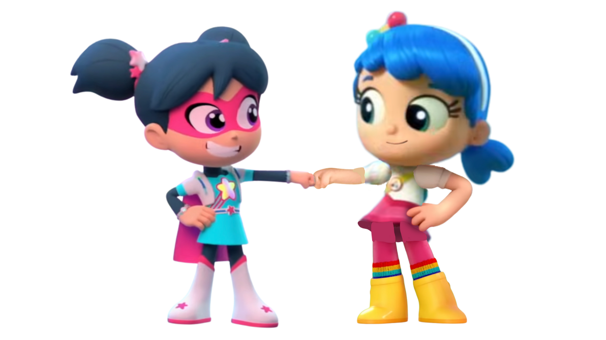 Girl power fist bump! by TheCreativeguy624 on DeviantArt