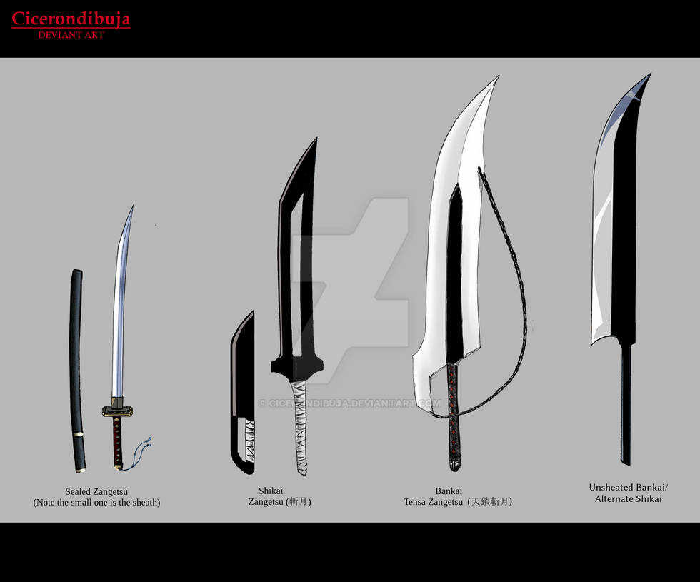 True Tensa Ichigo true zangetsu evolution by cicerondibuja on DeviantArt