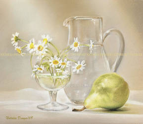 Pear and Daises...