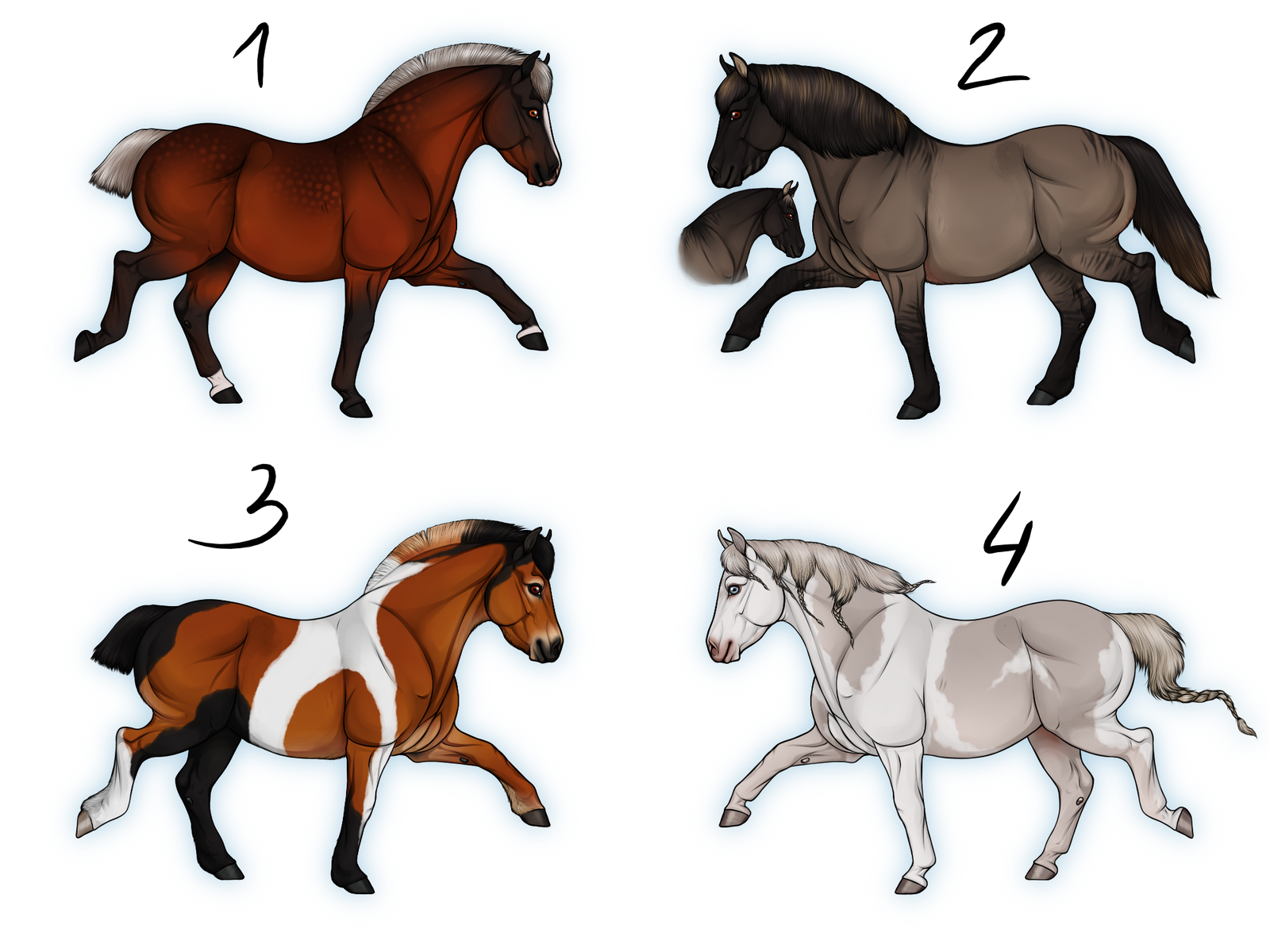 Natural Pony Adoptables CLOSED