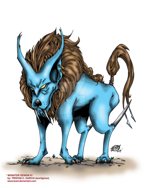 Mosters Design Monster Design 01 by tsart on DeviantArt