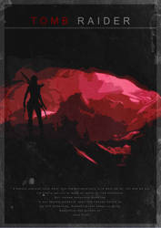 Tomb Raider Minimalist Fan Art poster