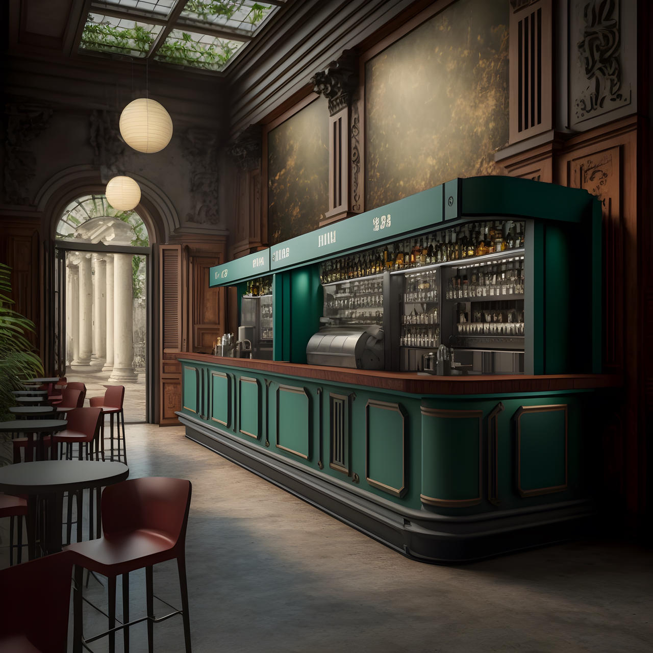 Bar Counter Design Idea By AndreaPilotti On DeviantArt bar-counter-design-idea-by-andreapilotti-on-deviantart