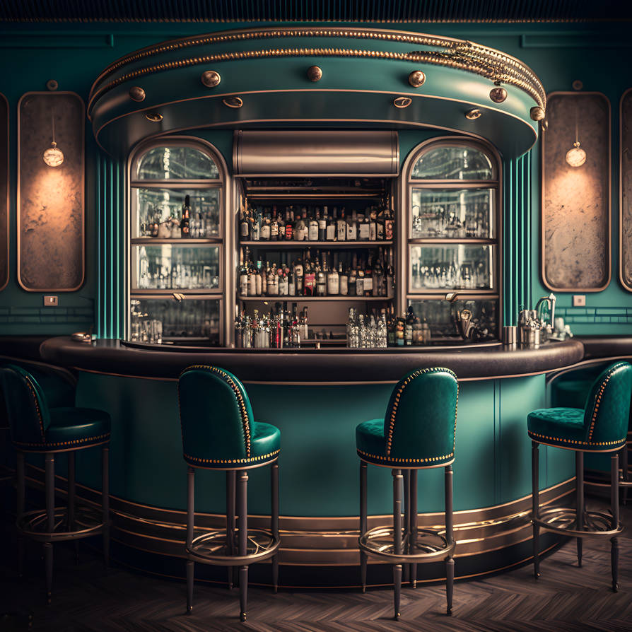 Bar counter design idea by AndreaPilotti on DeviantArt