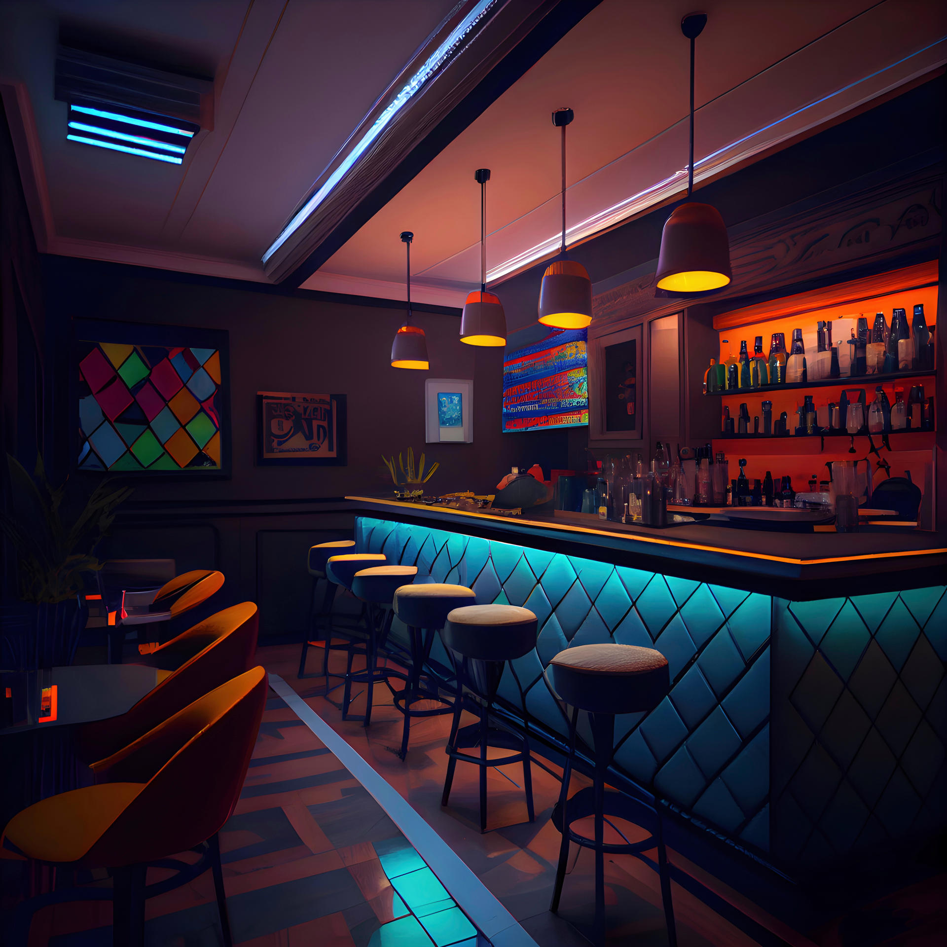 Commercial Bar counter design ideas by AndreaPilotti on DeviantArt