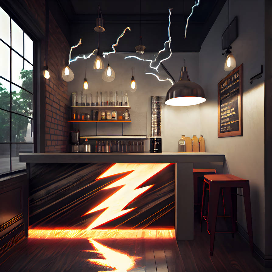 Commercial bar counter design ideas generate with by AndreaPilotti on ...