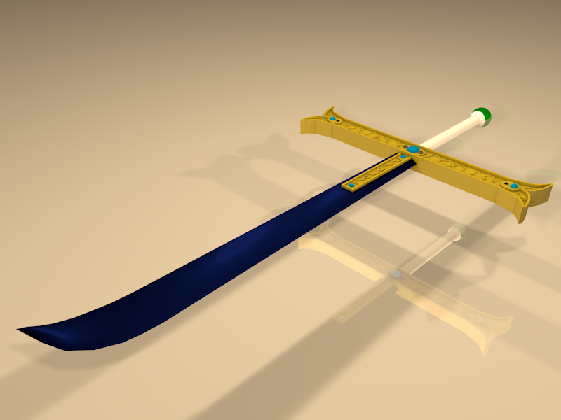 ONE PIECE] Yoru, Mihawk's Sword 3d model