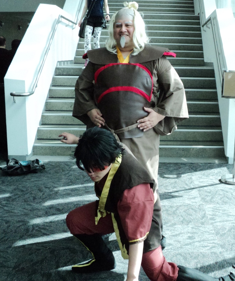 Zuko and Uncle cosplay