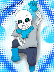 Underswap Sans, the Innocent Little Blueberry