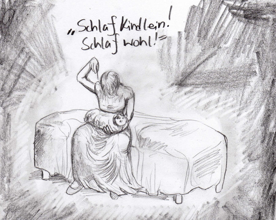 Kindermoerderin Illustration by Bruneburg