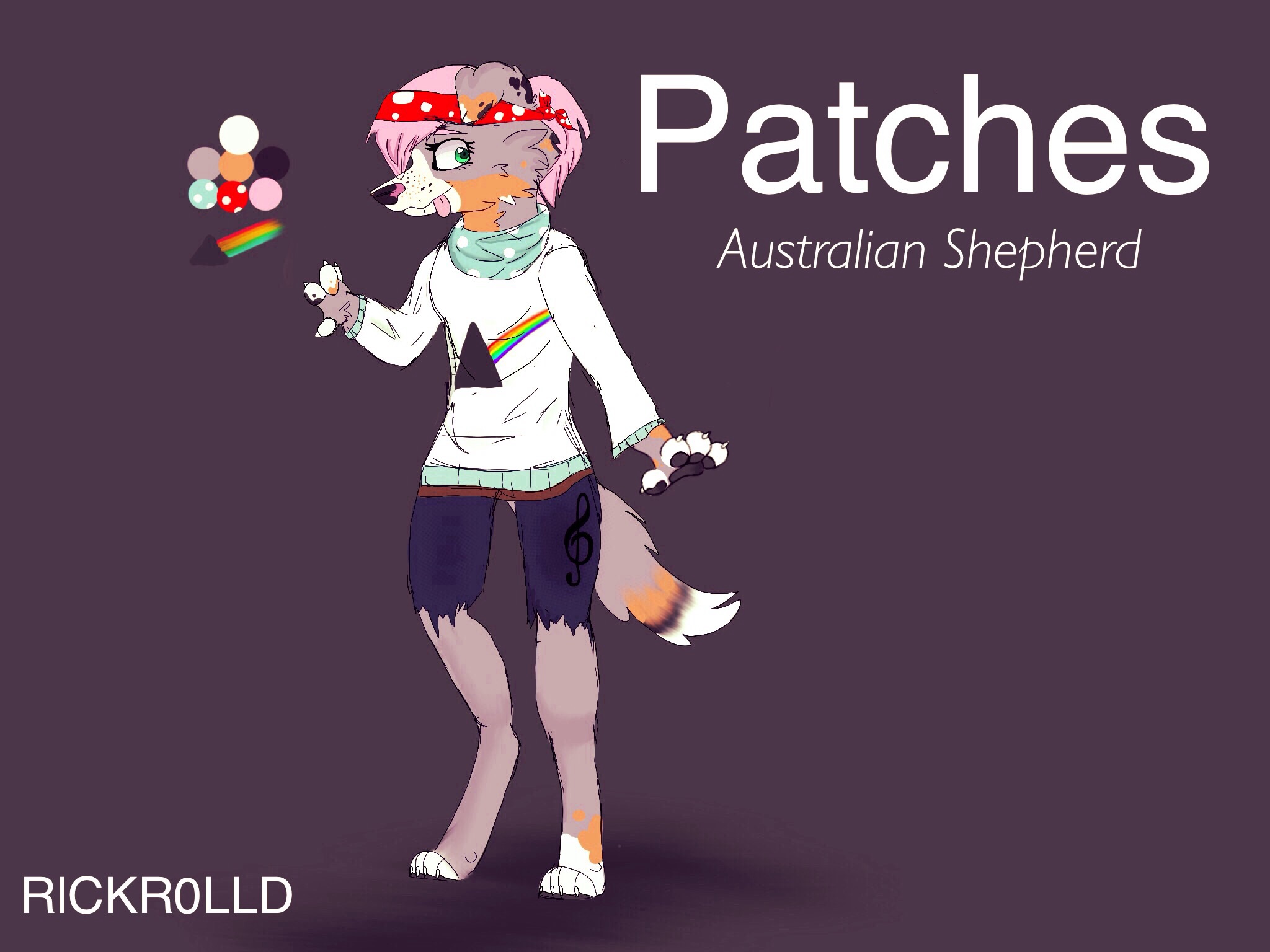 Patches (redesign/ reference sheet) by RlCKR0LLD on DeviantArt