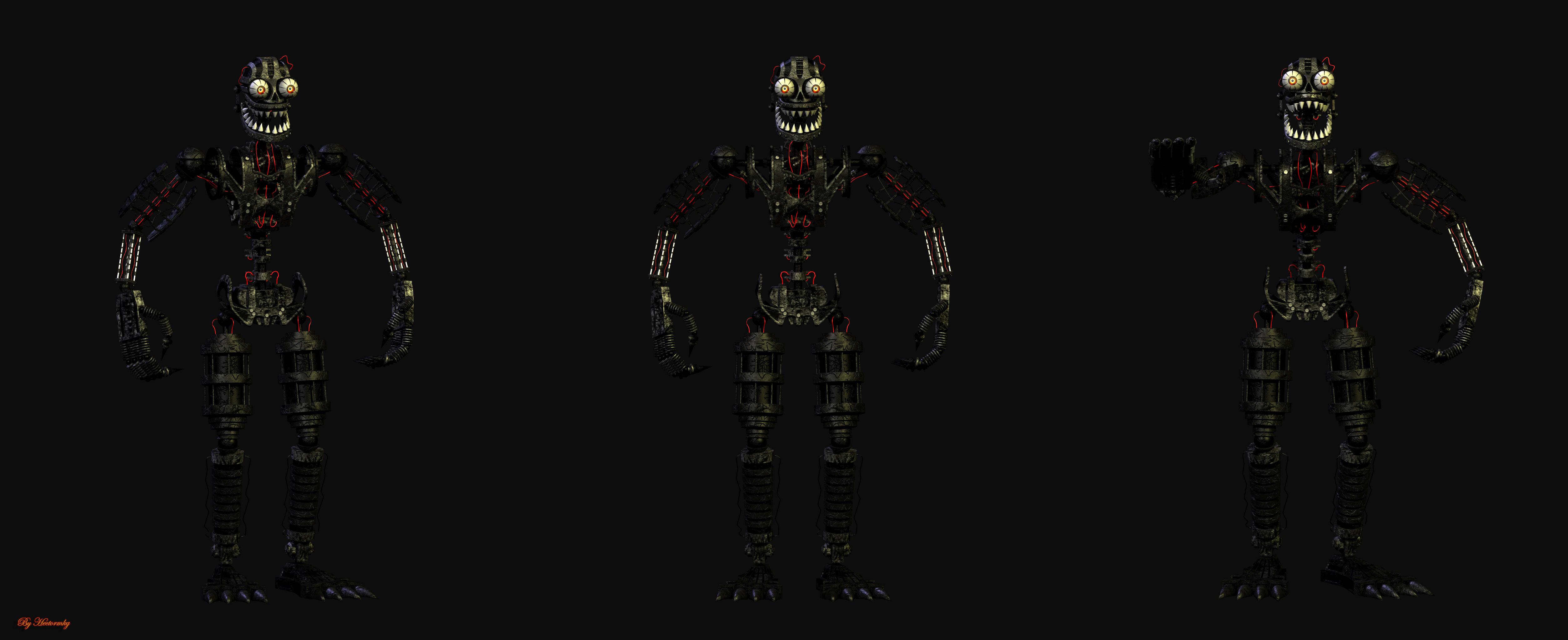 Nightmare Endo(FNAF World) by SaltyGibusEdits on DeviantArt