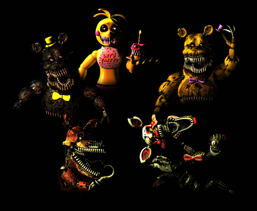 five nights at freddy's 4 by HectorMKG on DeviantArt