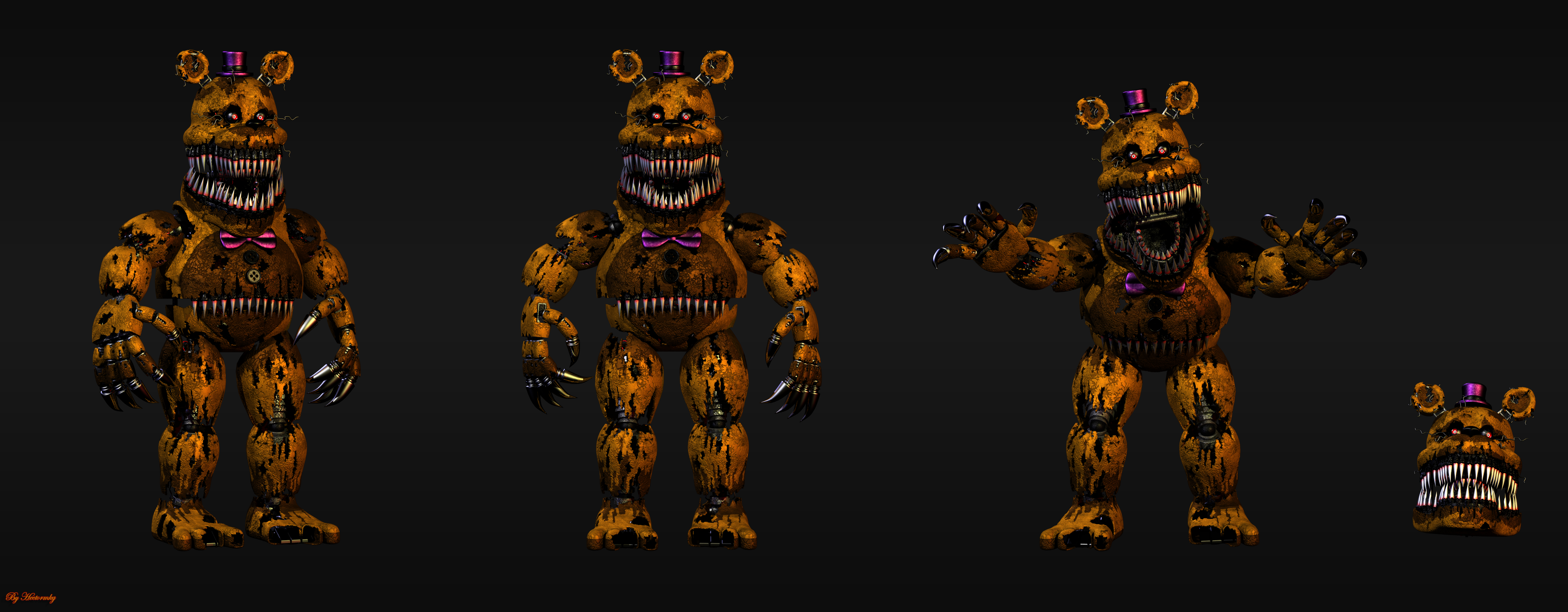 Nightmare Fredbear.