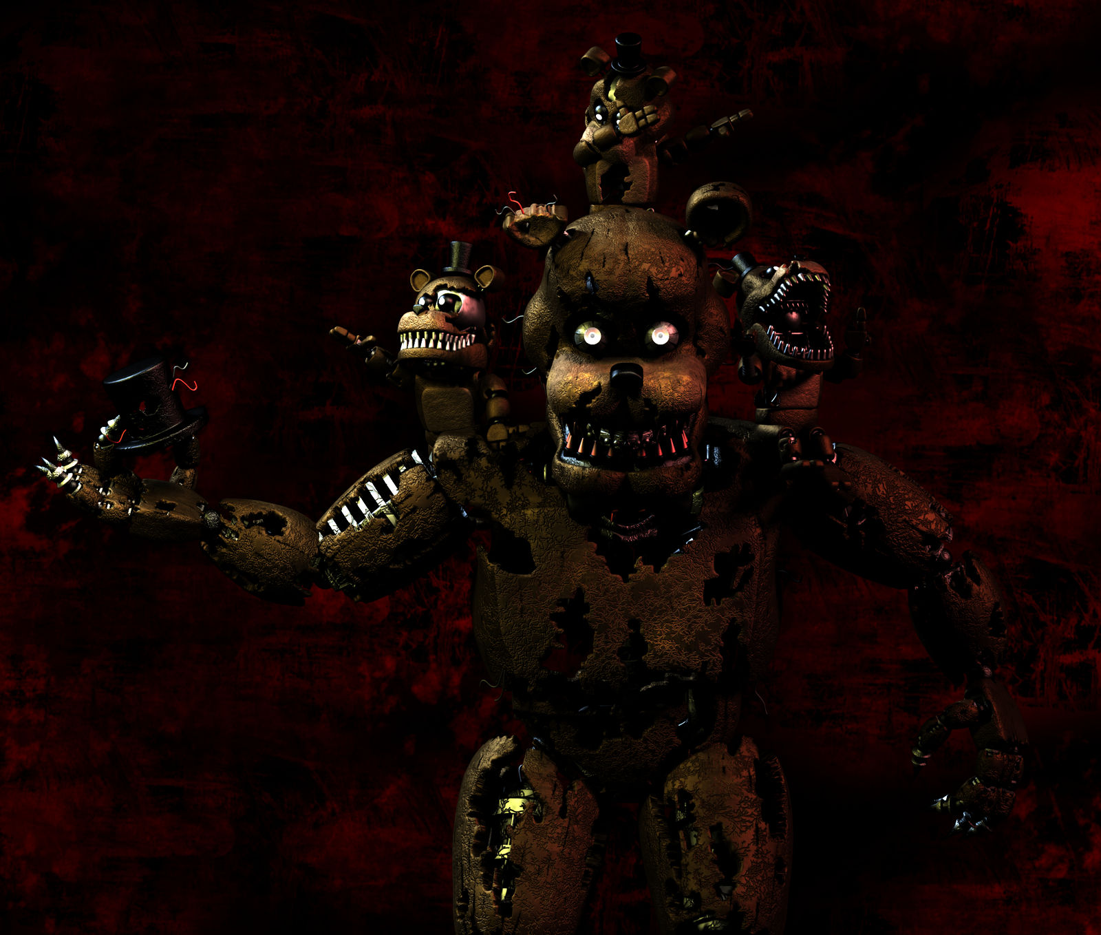 C4D\FNAF] Nightmares pack by Hector MKG by fnafeur11 on DeviantArt