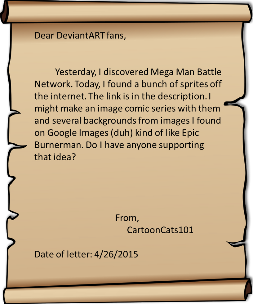 Dear DeviantART fans... by CartoonCats101 on DeviantArt