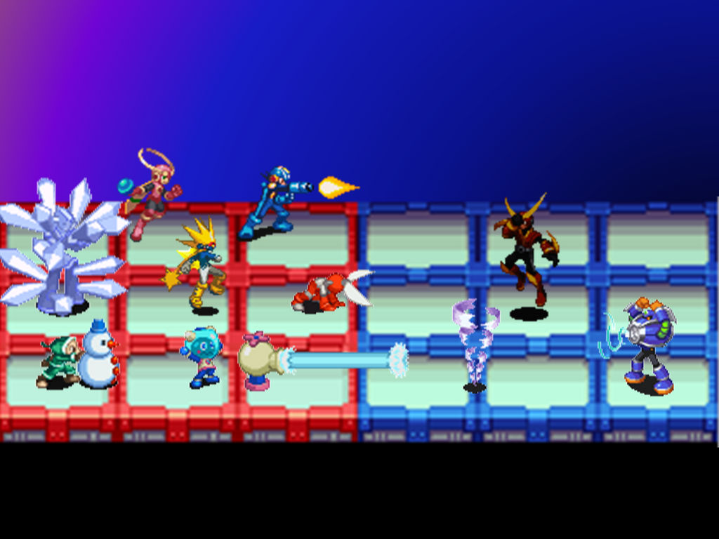 EXE: Vs. Possessed QuickMan and AirMan by CartoonCats101 on DeviantArt