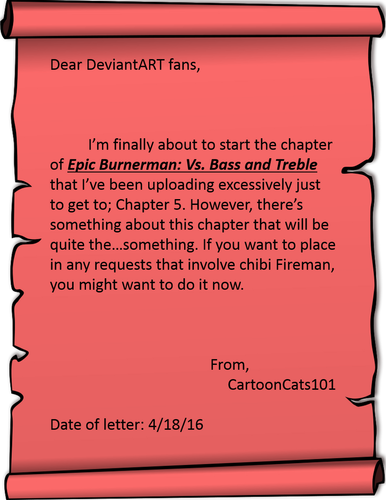 Dear DeviantART fans...(2) by CartoonCats101 on DeviantArt
