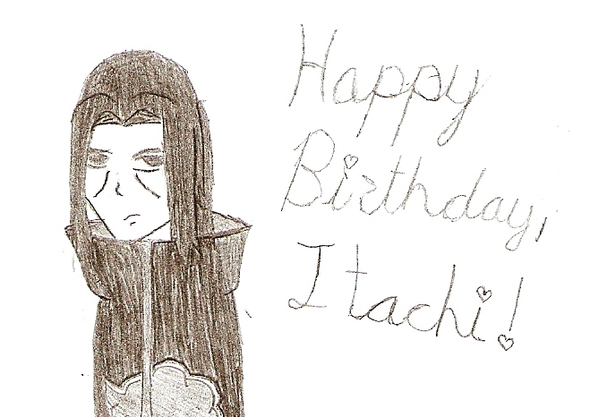 Happy Birthday Itachi 2009