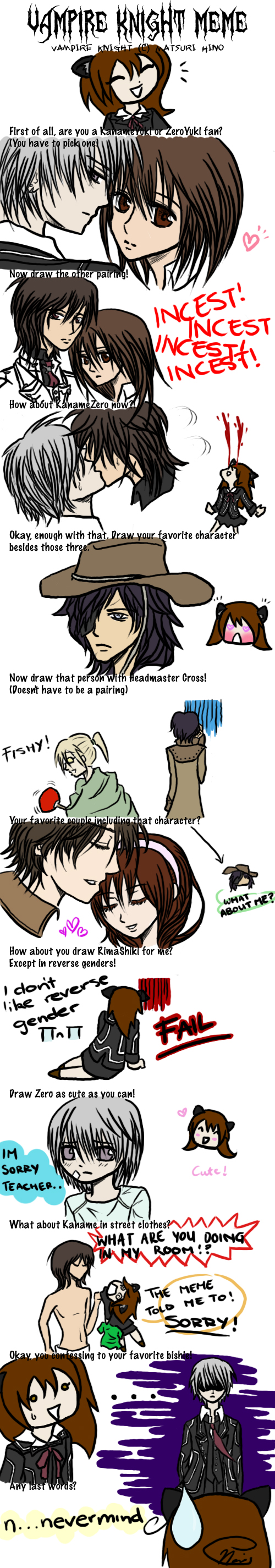 vampire knight meme