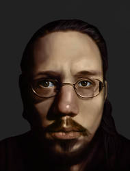 Self Portrait Colorized from Greyscale