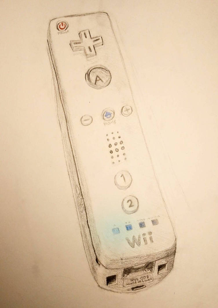 Wii Remote by MightyPenguin7 on DeviantArt