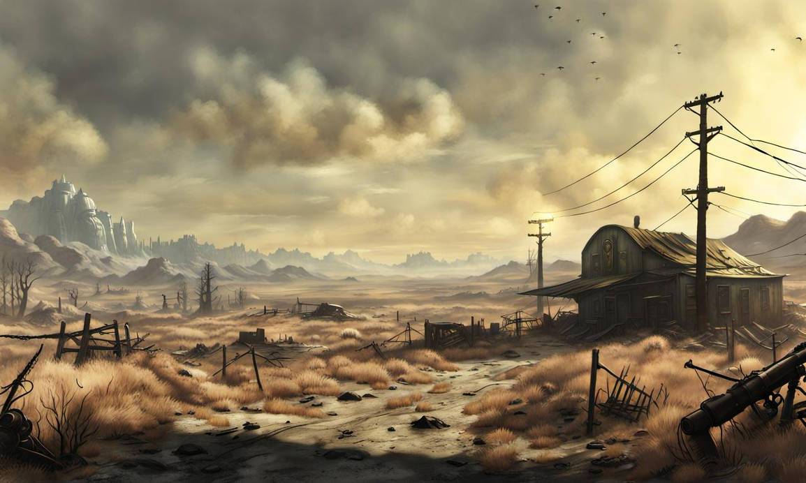 Fallout Landscape by beardedoddity1 on DeviantArt