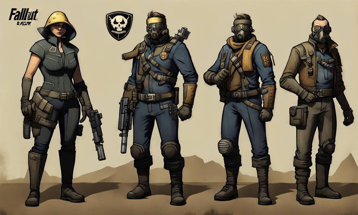 Fallout Ranger Faction Fallout Raider Faction by beardedoddity1 on DeviantArt