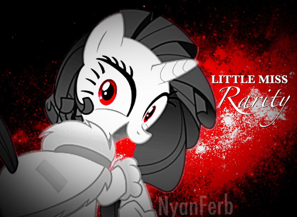 Miss Rafit Little Miss Rarity by InsomniaQueen on DeviantArt