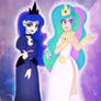 Luna and Celestia