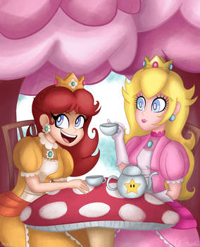 Daisy and Peach's Fancy Tea Party