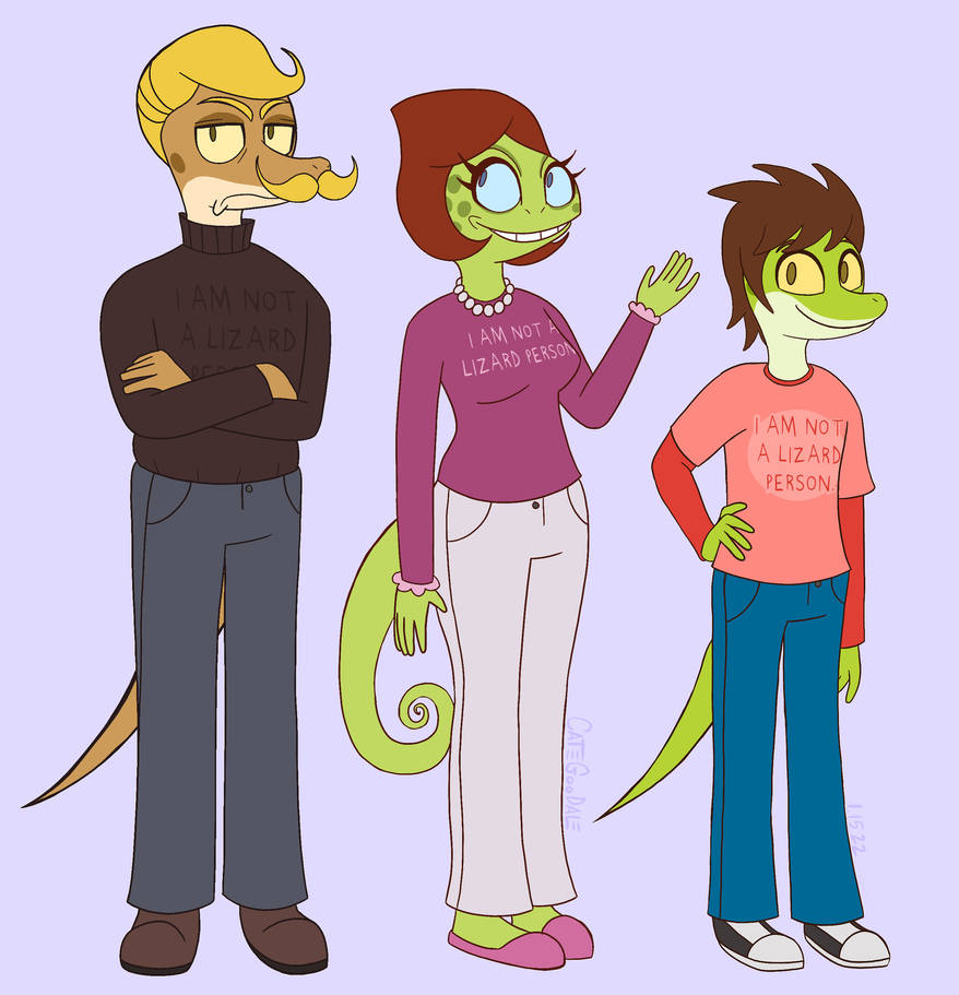 Totally Not Lizard People by InsomniaQueen on DeviantArt