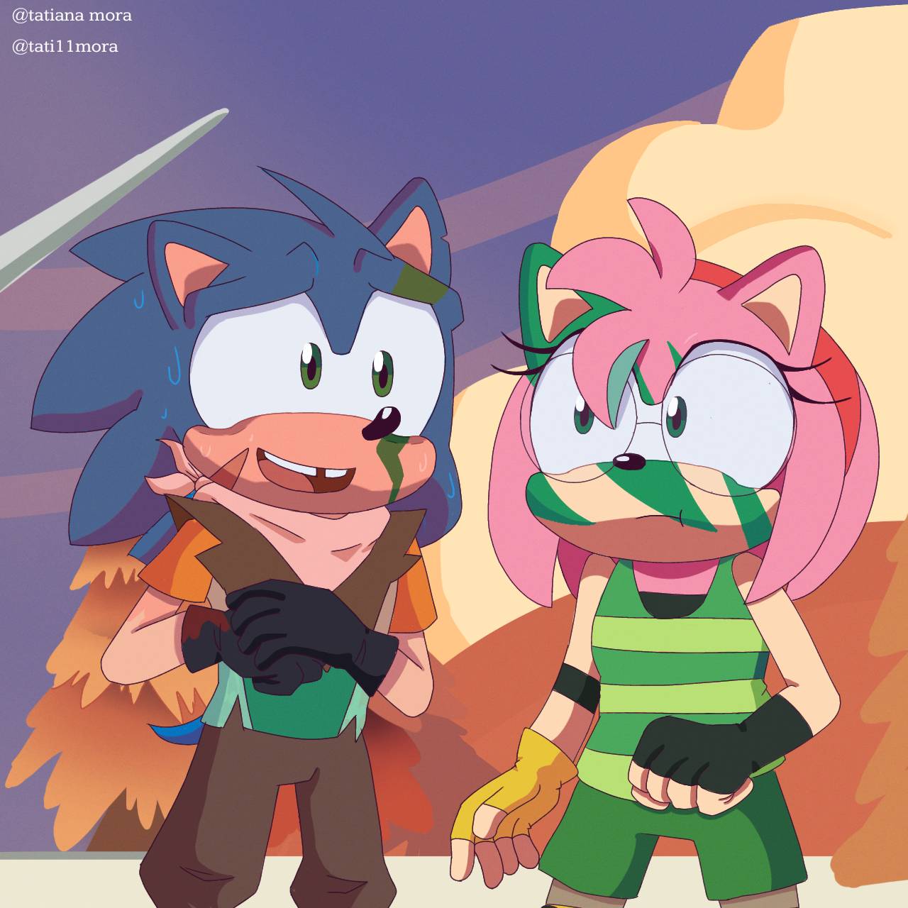 Contest:: + Boom SONAMY + by ClassicMariposAzul on DeviantArt