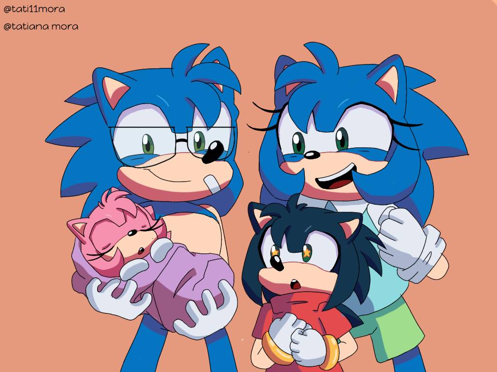 sonamy family by tati11me on DeviantArt