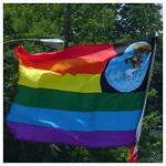 Atlanta Pride 2007: Flag icon