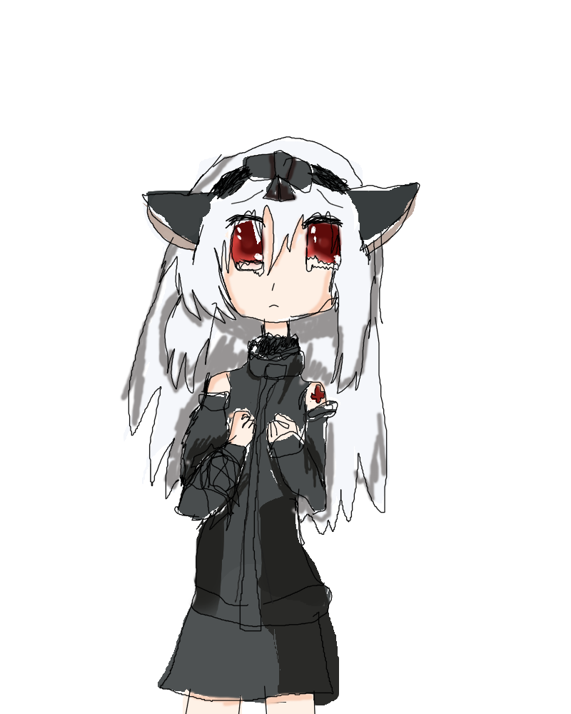2000s anime catgirl redraw