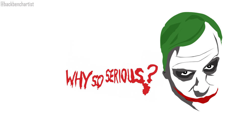 Why So serious Poster /Wallpaper by mraniketr on DeviantArt