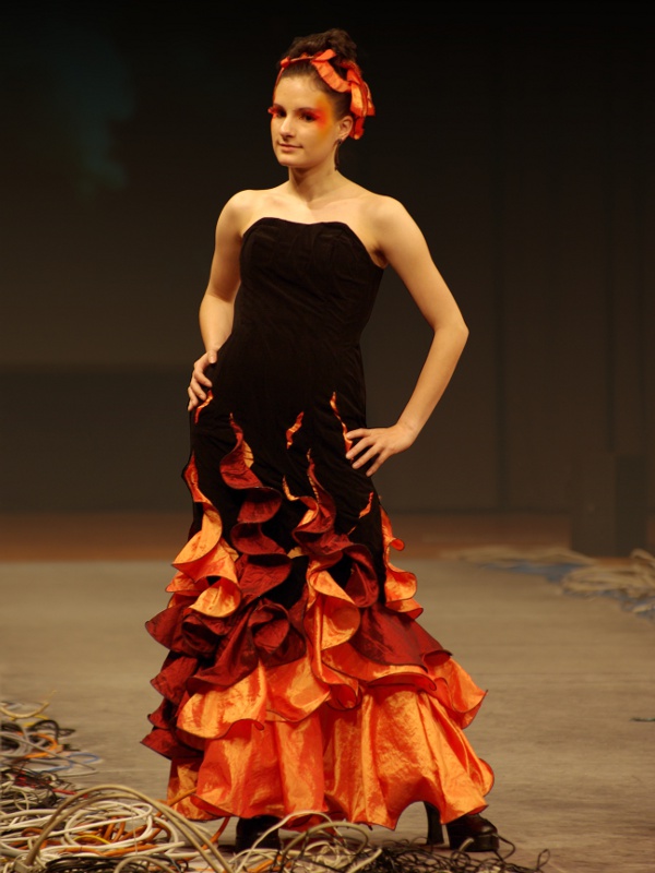 Volcano dress