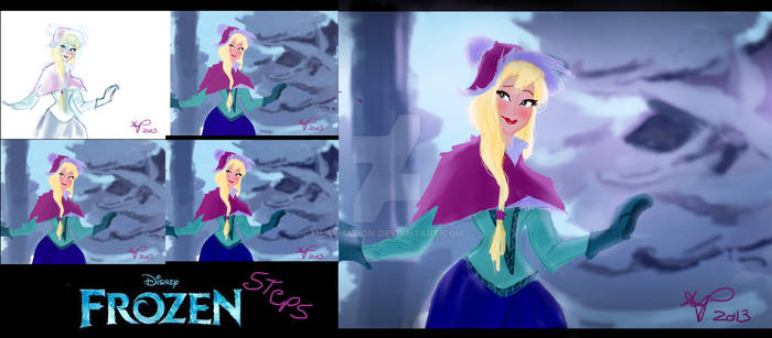 Disney Frozen -Elsa fan art
