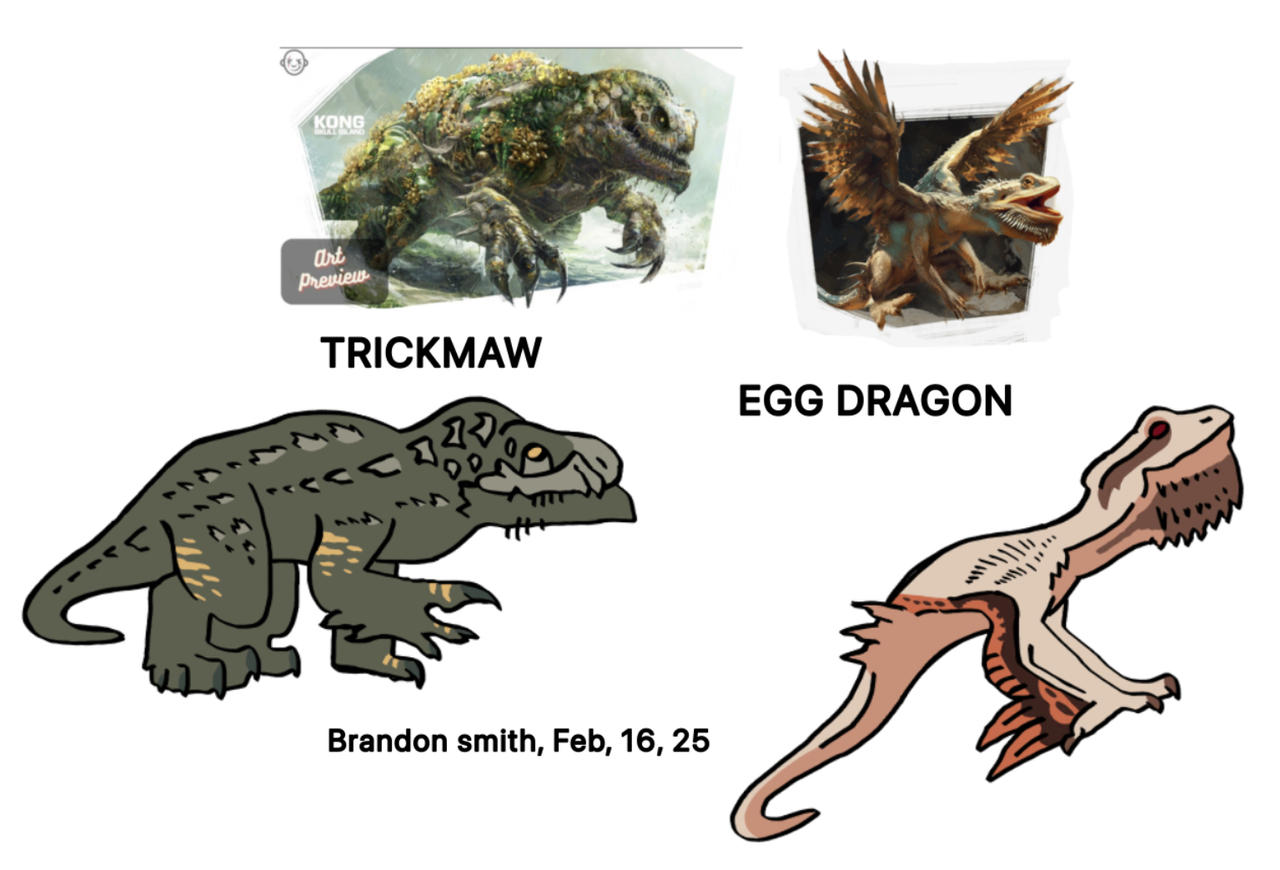 Codex Skull Kong Skull island creature codex redesigns by Brand0nsm1th on DeviantArt