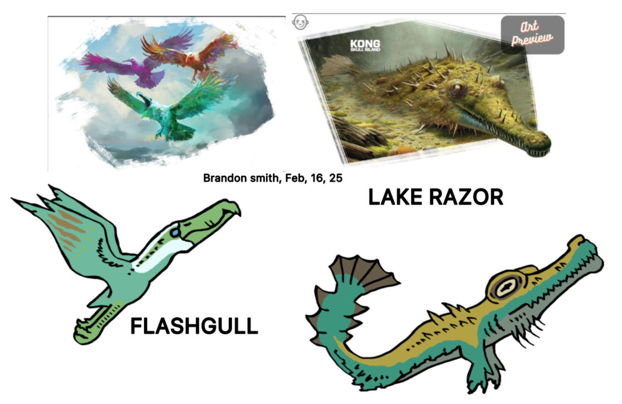 Codex Skull Kong Skull island creature codex redesigns 2 by Brand0nsm1th on DeviantArt