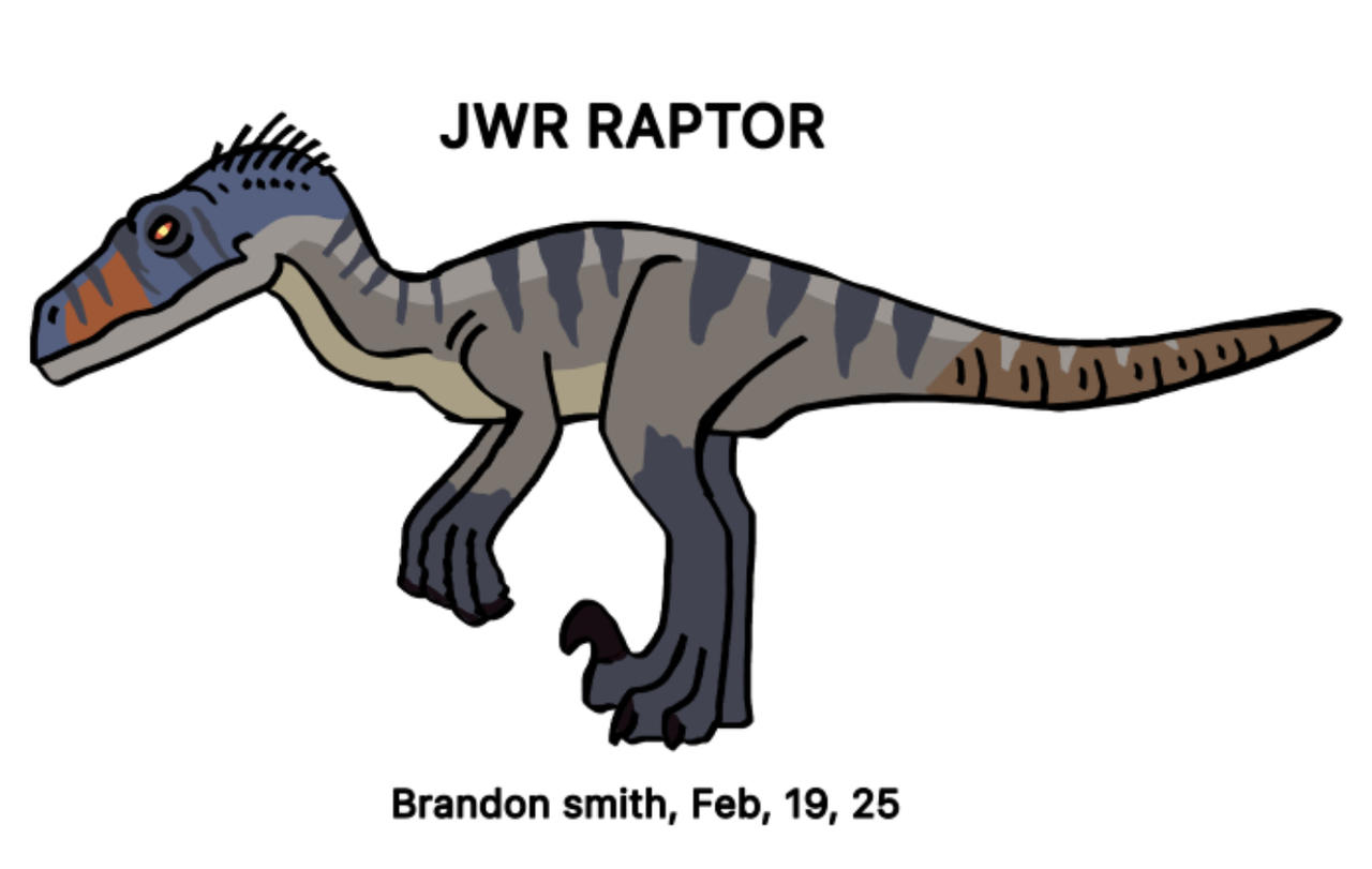 Jw3 Raptor Jurassic World Rebirth Raptor by Brand0nsm1th on DeviantArt