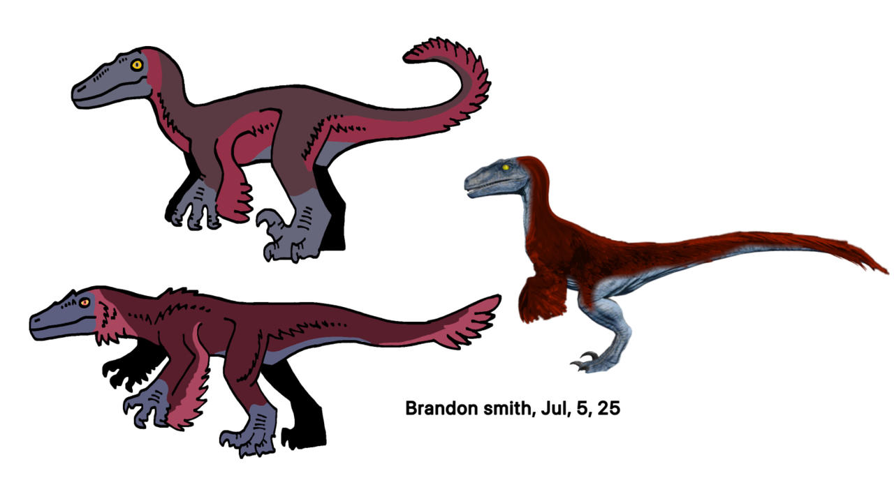 Pyro Raptor Cute Pyroraptor doodles and edit by Brand0nsm1th on DeviantArt