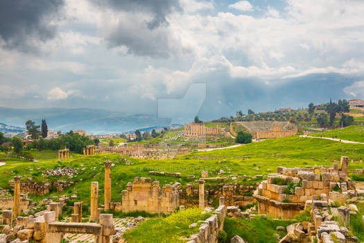 Jerash is a city in Jordan