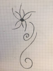 Flower doodling