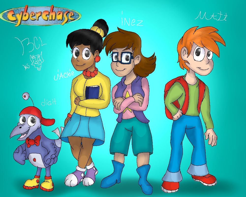 Cybersquad from cyberchase by Blackcatlightning on DeviantArt