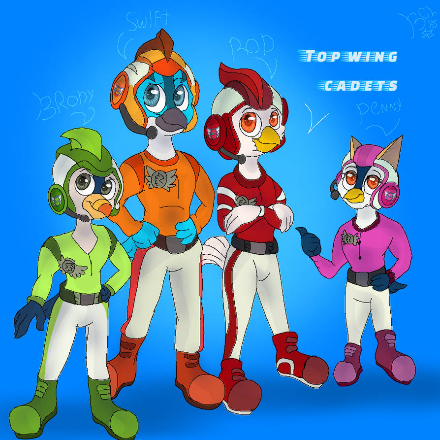 Brody swift penny rod top wing cadets by Blackcatlightning on DeviantArt